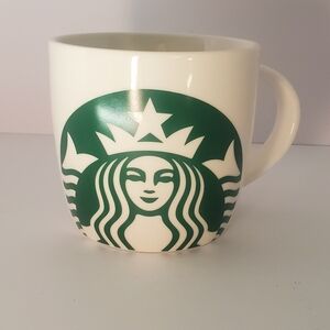 Starbucks Green and White 14oz Coffee Mug 2017
